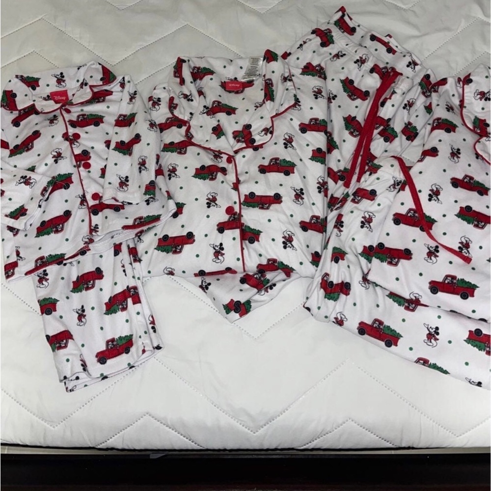 SOLD ‼️Disney Matching Christmas Pajamas